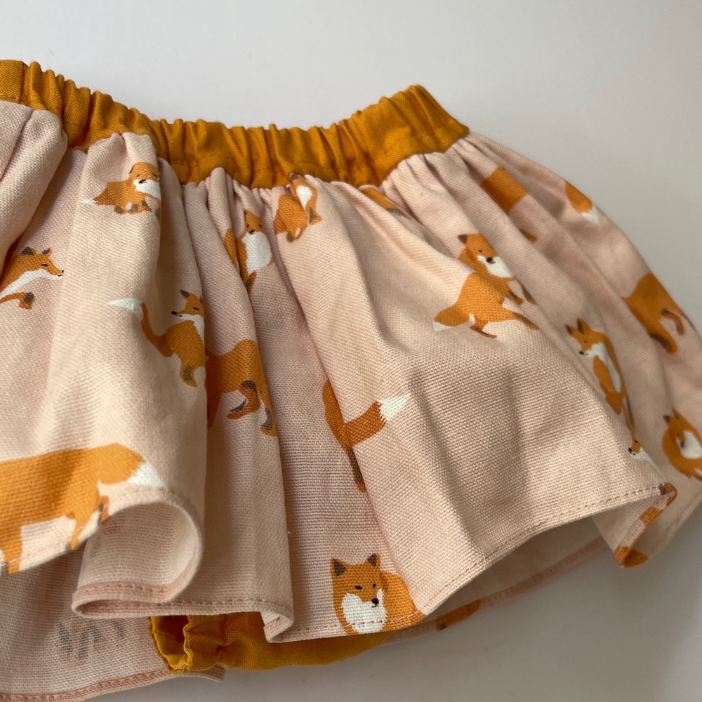 Adorable Fox Print Skirt